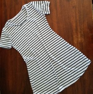 Soft T-shirt Dress striped